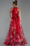 Long Fuchsia Evening Dress ABU6294