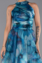 Long Oil Green Evening Dress ABU6294