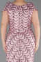 Long Powder Color Scaly Plus Size Evening Gown ABU6282