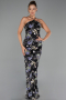 Long Black Evening Dress ABU6314
