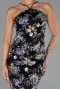 Long Black Evening Dress ABU6314