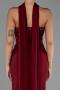 Long Burgundy Prom Gown ABU5564