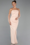 Gold Long Beaded Evening Dress ABU5550