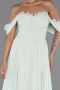 Long Mint Chiffon Prom Gown ABU6325