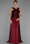 Long Burgundy Evening Dress ABU6326