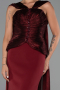 Long Burgundy Evening Dress ABU6326