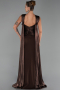 Long Brown Evening Dress ABU6326