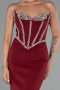 Long Burgundy Evening Dress ABU6327
