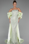 Mint Long Beaded Evening Dress ABU5169