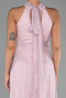 Long Powder Color Dantelle Evening Dress ABU6313