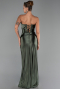 Long Olive Drab Prom Gown ABU4944