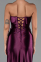 Plum Long Prom Gown ABU4944