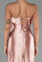 Powder Color Long Prom Gown ABU4944