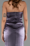 Long Lavender Chiffon Evening Dress ABU6336