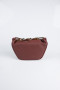 Burgundy Leather Night Bag KC476