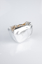 Silver Leather Night Bag KC476