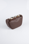 Brown Leather Night Bag KC476