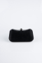 Black Patterned Night Bag KC249