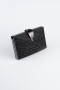 Black Patterned Night Bag KC713