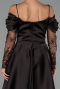 Midi Brown Satin Party Dress ABK2552