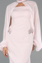Midi Powder Color Party Dress ABK2664