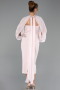 Midi Powder Color Party Dress ABK2664
