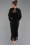 Midi Black Party Dress ABK2664