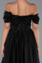 Midi Black Cocktail Dress ABK2665