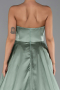 Long Mint Satin Evening Dress ABU6293
