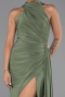 Long Olive Drab Prom Gown ABU5918