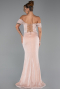 Long Powder Color Prom Gown ABU6341
