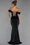 Long Black Prom Gown ABU6341