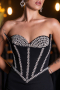 Long Black Evening Dress ABU6327