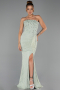 Long Mint Dantelle Evening Dress ABU6355