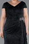 Long Emerald Green Plus Size Evening Dress ABU6362