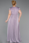 Long Lavender Plus Size Evening Gown ABU6363