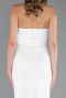Long White Evening Dress ABU6366