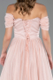 Midi Powder Color Cocktail Dress ABK2665