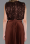 Long Brown Evening Dress ABU3326