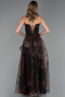 Long Brown Evening Dress ABU3360
