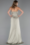 Long Mint Satin Evening Dress ABU6320