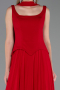 Long Red Chiffon Prom Gown ABU6369