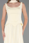 Long Yellow Chiffon Prom Gown ABU6369