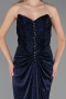 Long Navy Blue Evening Dress ABU6370