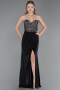Long Black Evening Dress ABU6371