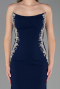 Long Navy Blue Evening Dress ABU6374