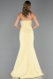 Long Yellow Evening Dress ABU5747