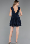 Short Navy Blue Cocktail Dress ABK2670