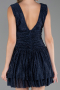 Short Navy Blue Cocktail Dress ABK2670