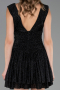 Short Black Cocktail Dress ABK2670